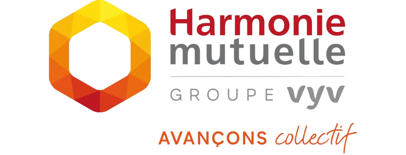 Logo de l'Harmonie Mutuelle, partenaires de la MSP de la Motte Vauvert