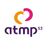 Logo de l'ATMP 53, associé à la Maison de Santé de la Motte Vauvert