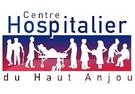 Logo du Centre Hospitalier du Haut d'Anjou, partenaires de la MSP de la Motte Vauvert